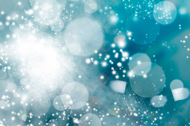 istock Abstract Christmas background of holiday lights 624739380