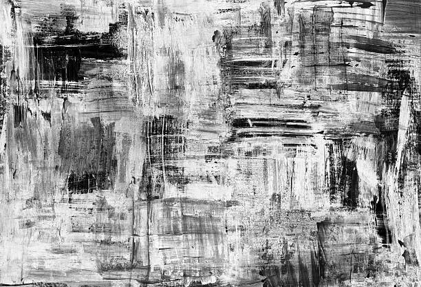 istock Hand painted background.   textured  with large dry brush strokes. 624741838