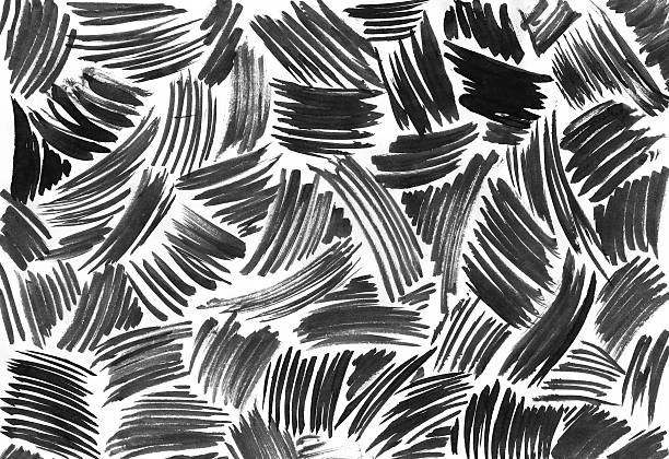 istock Hand painted background.   textured  with large dry brush strokes. 624741998