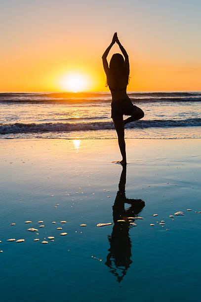 Women Sunset Yoga