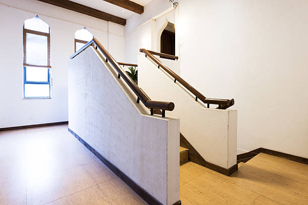 istock interior of room with staircase 624750892