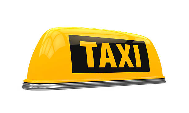 istock Yellow Taxi Sign 624769988