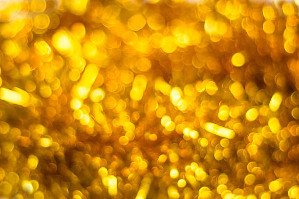 istock Christmas background. Festive abstract with bokeh defocused lights 624849024