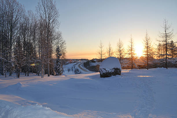 istock Beautiful winter landscape 624849208