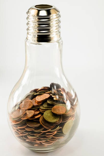 istock baht thai in glass bank as element accumulation 624849300