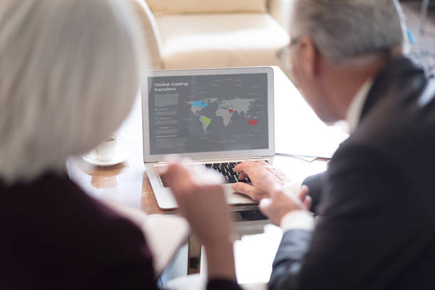 istock Involved colleagues working with the laptop 624872028