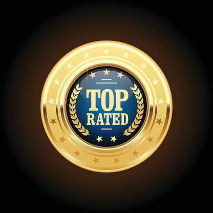 Top rated golden insignia - appreciated medal