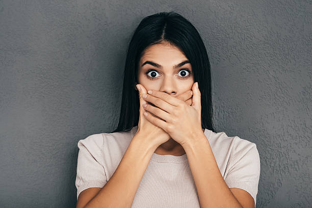 Trying to stop gossiping.