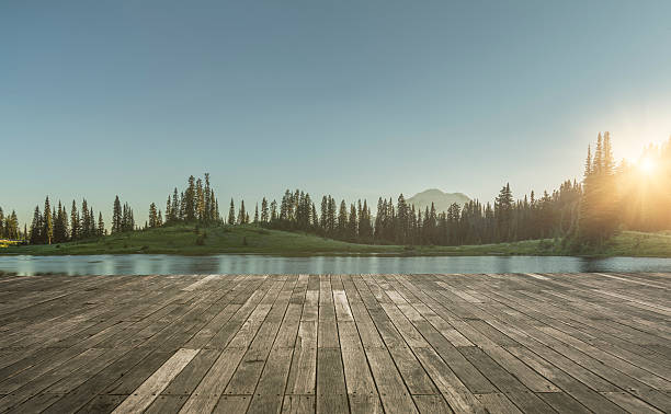 istock Tipsoo Lake of MT.Rainier 624879948
