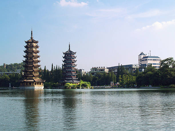 istock Guilin Reflection, GuangXi Province, China 624880114