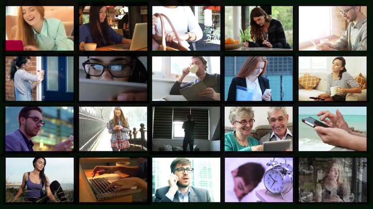73,720 People Collage Stock Videos And Royalty-Free Footage - Istock | Business People Collage, Diverse People Collage, Black People Collage