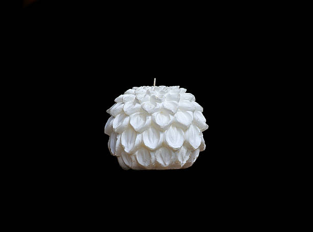 istock Christmas paraffin candle 624886314