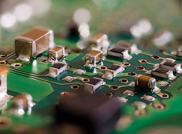 istock Close-up of Computer Chip motherboard 624887294