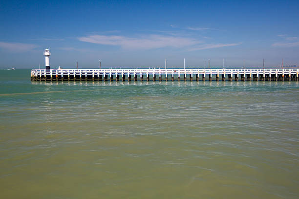 Pier in Nieuwpoort, Belgium
