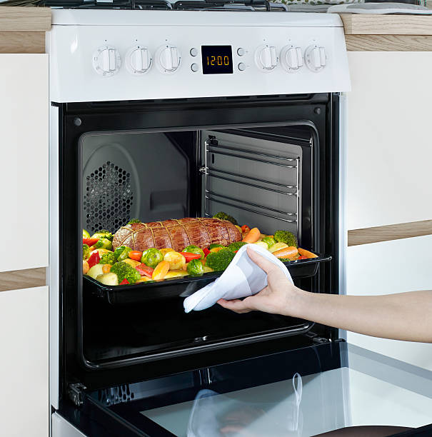 istock Vegetable garnish in the oven steak 624894686