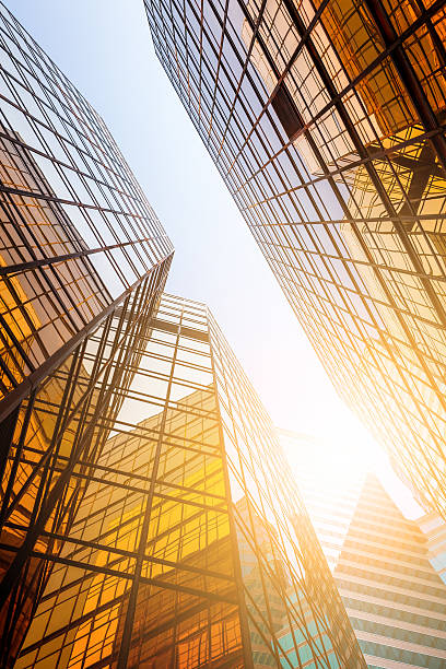 istock Windows of office building 624898180