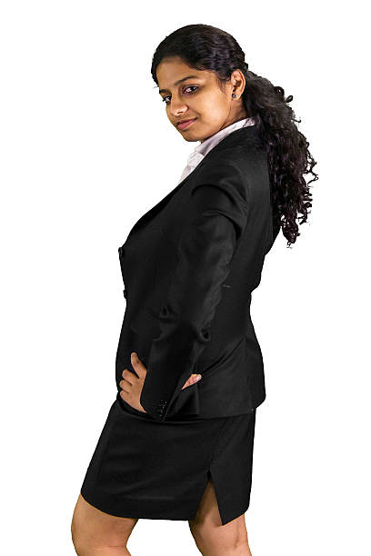 young stylish business woman in formal wear - fashion fashion model asian ethnicity tall imagens e fotografias de stock