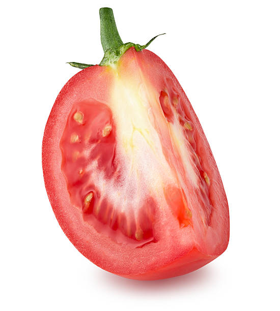 istock tomato slice isolated on the white background 624898930