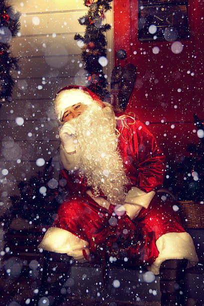 istock Portrait of Santa Claus. 624908686