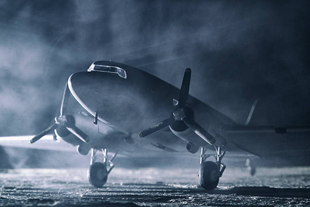 istock Film Noir Style Dakota DC3 Model 624912562