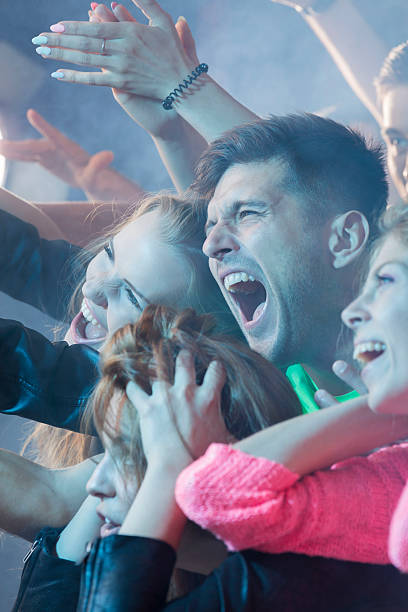 istock Excited people at a concert 624926354