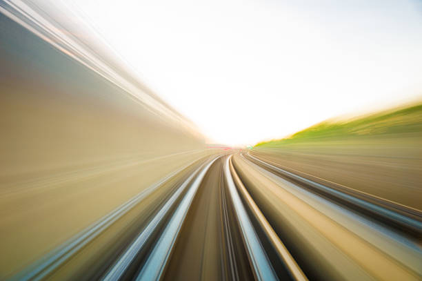 istock Speed motion in urban highway road tunnel 624944982