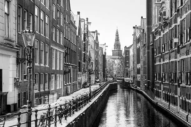 Photo of Amsterdam Oudezijds Kolk BW