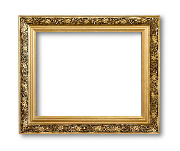 istock wooden frame for painting or picture 624959630