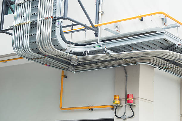 metal flex pipe or outdoor conduit weather proof