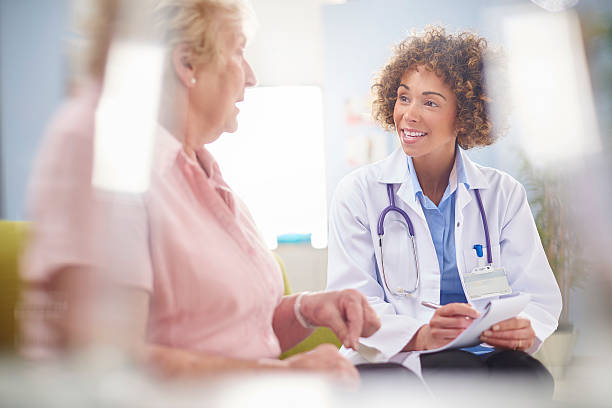 istock female doctor writing a prescription 624966094