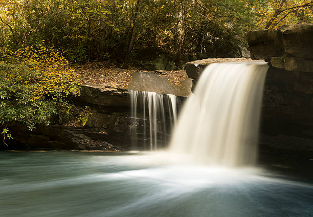 istock Waterfall on Deckers Creek near Masontown WV 624966978
