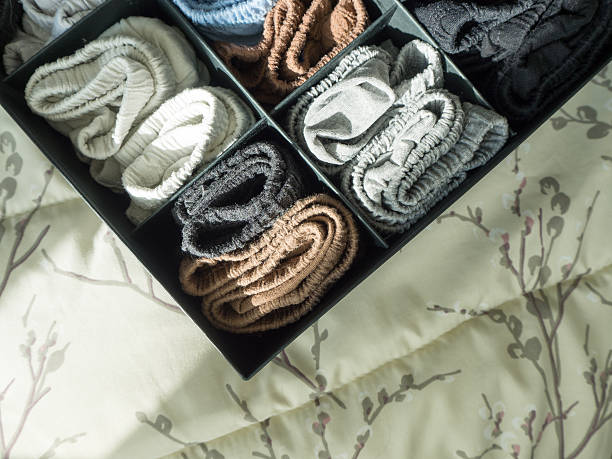 istock Male underwear in the box. 624979832