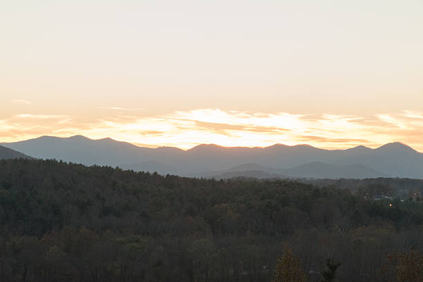 istock Appalachian foothills at dusk in autumn 624985312