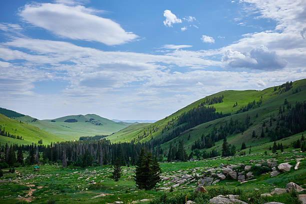 istock Green Mountain Landscape in Mongolia 624987806