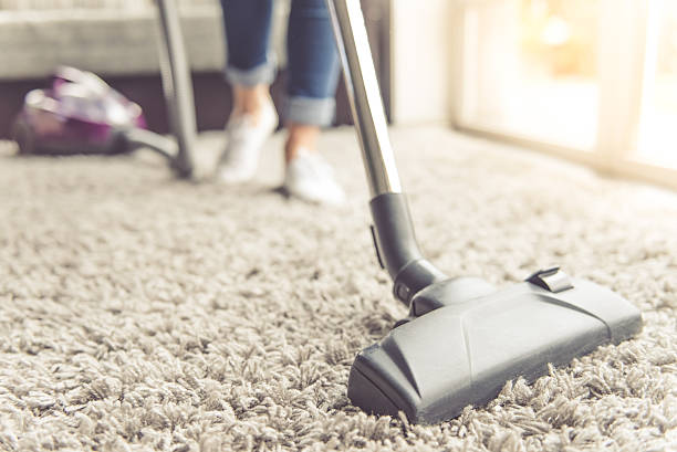 istock Woman cleaning her house 624989934
