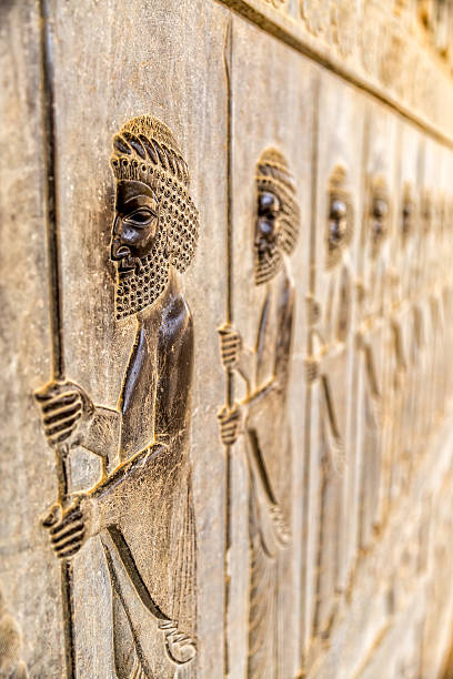 istock Immortals relief detail Persepolis 624989960