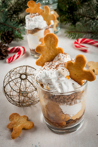 istock Christmas dessert, funny Ginger Trifle 625006994