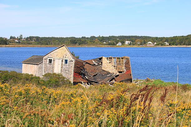 istock Abandon Fish Shack on Tancook Island 625010140