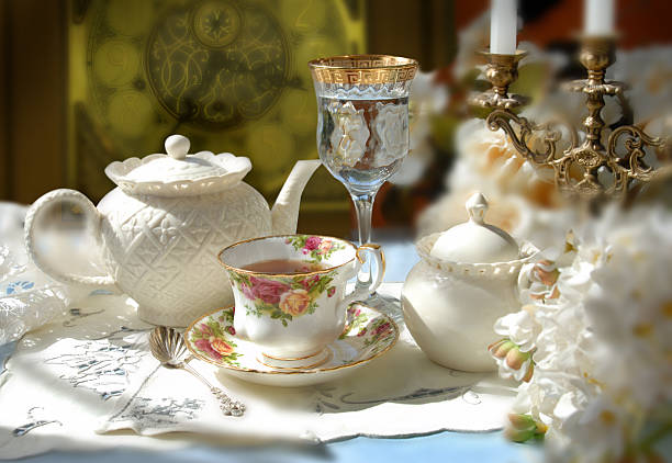 istock Vintage Elegance Cup of Tea 625010924