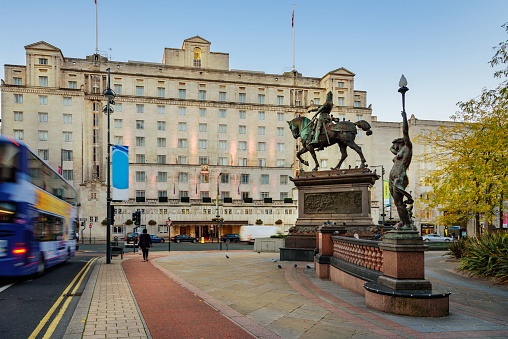 City Square is a paved open area in Leeds city centre in West Yorkshire, England.