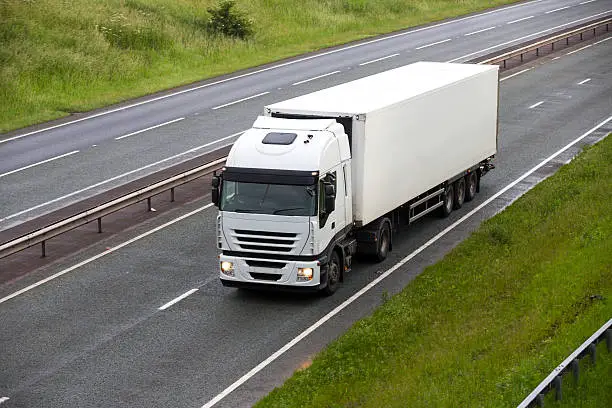 Photo of White Commercial Land Vehicle