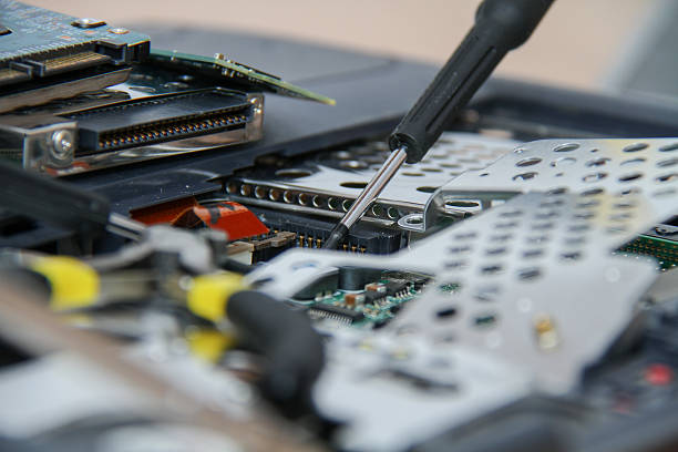 istock Professional laptop repair 625061918