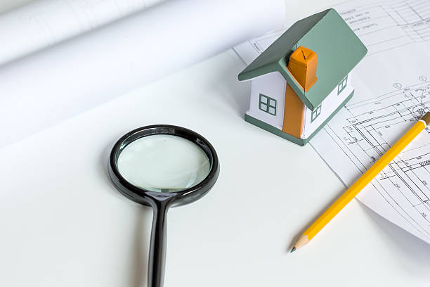 istock architect tools on white background with drawings apartments top view 625068530
