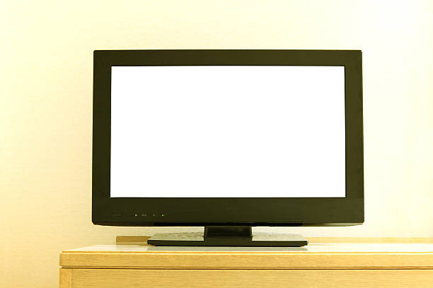 istock white blank screen of television 625069118