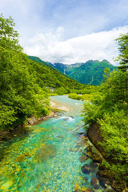 istock Kamikochi Azusa River Mount Hotaka Dake View 625080090