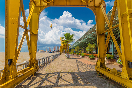 Participación en el muelle en Belem City photo