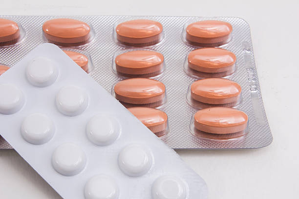 istock medical Drug pack in white background 625081188