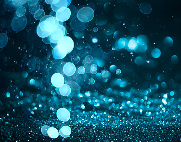 istock abstract blue light Christmas background. Festive elegant abstra 625094196