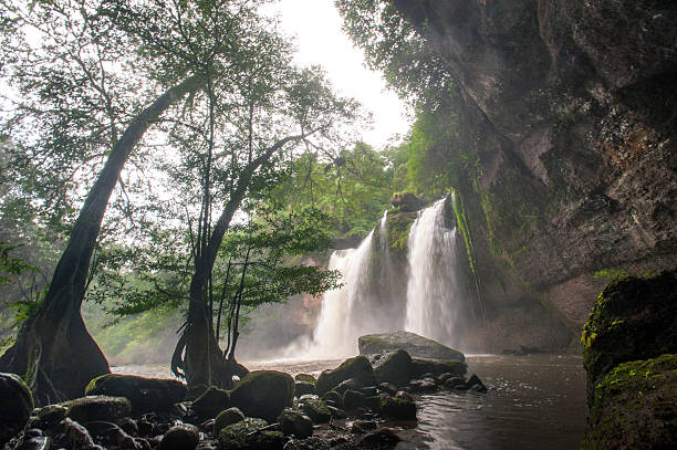 istock Haewsuwat waterfall at Khao Yai National Park, Thailand. 625095598
