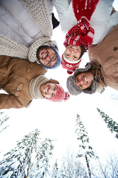 istock People in winterwear 625125492